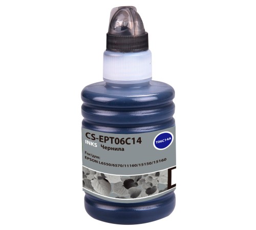 Чернила Cactus CS-EPT06C14 112BK черный 140мл для Epson L6550/6570/11160/15150/15160