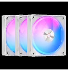 Комплект вентиляторов для корпуса Ocypus Delta F12 ARGB 3 IN 1 WH (Delta-F12-WH3AM00X-GL)