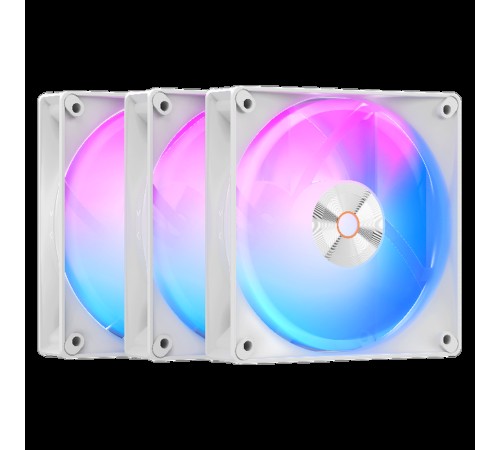 Комплект вентиляторов для корпуса Ocypus Delta F12 ARGB 3 IN 1 WH (Delta-F12-WH3AM00X-GL) Комплект вентиляторов для корпуса Ocypus Delta F12 ARGB 3 IN 1 WH (Delta-F12-WH3AM00X-GL)