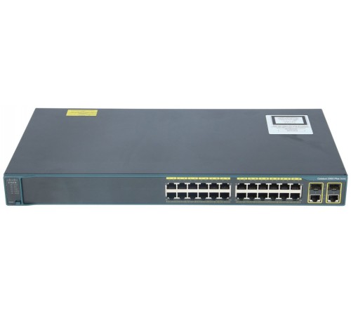 Коммутатор Cisco Catalyst 2960-Plus 24LC-L (WS-C2960+24LC-L)