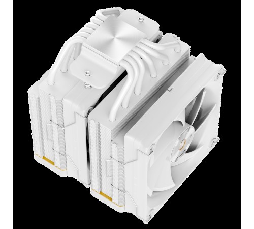 Жидкостная система охлаждения Cooler Ocypus Iota A62 WH White 260W/All Intel/ AMD AM* /Digital display/ 2 fans / Screws