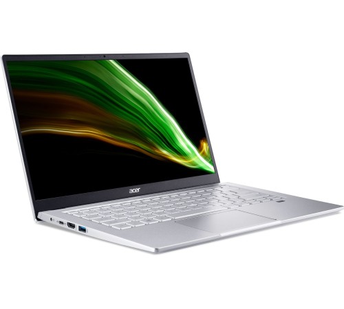 Ультрабук Acer Swift 3 SF314-43-R16V Ryzen 5 5500U 8Gb SSD512Gb AMD Radeon 14" IPS FHD (1920x1080) Eshell silver WiFi BT Cam