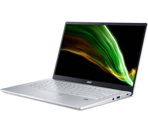 Ультрабук Acer Swift 3 SF314-43-R16V Ryzen 5 5500U 8Gb SSD512Gb AMD Radeon 14" IPS FHD (1920x1080) Eshell silver WiFi BT Cam