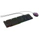 Клавиатура + мышь Оклик GMNG 400GMK клав:черный мышь:черный USB