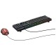 Клавиатура + мышь Оклик GMNG 400GMK клав:черный мышь:черный USB