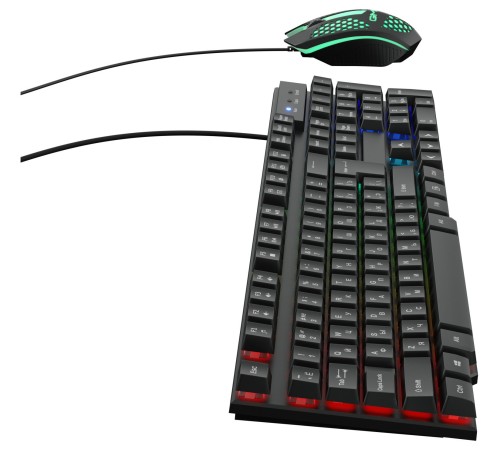 Клавиатура + мышь Оклик GMNG 400GMK клав:черный мышь:черный USB Клавиатура + мышь Оклик GMNG 400GMK клав:черный мышь:черный USB