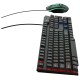 Клавиатура + мышь Оклик GMNG 400GMK клав:черный мышь:черный USB