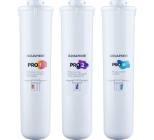 Комплект картриджей Аквафор ECO Pro для проточных фильтров