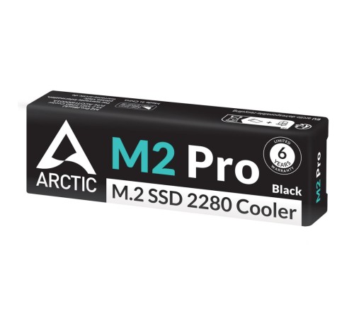 Аксессуары Радиатор Arctic Cooling Радиатор SSD ARCTIC M2 Pro (Black) (ACOTH00001A)