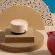 Умная колонка Yandex Станция Лайт голос.п.:Алиса 5W Android/iOS бежевый (YNDX-00025B)