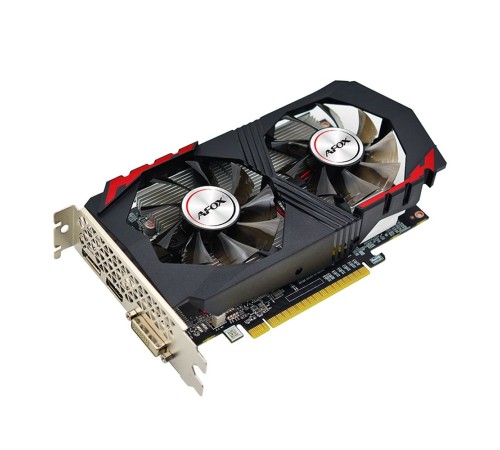 Видеокарта Afox GTX1050Ti GAMING 4GB GDDR5 128bit DVI DP HDMI 2FAN RTL Видеокарта Afox GTX1050Ti GAMING 4GB GDDR5 128bit DVI DP HDMI 2FAN RTL