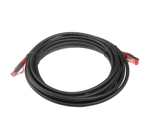 Кабельная сборка Hyperline PC-LPM-STP-RJ45-RJ45-C5e-5M-LSZH-BK Патч-корд F/UTP, экранированный, Cat.5е (100% Fluke Component Tested), LSZH, 5м, черный Кабельная сборка Hyperline PC-LPM-STP-RJ45-RJ45-C5e-5M-LSZH-BK Патч-корд F/UTP, экранированный, Cat.5е (100% Fluke Component Tested), LSZH, 5м, черный