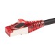 Кабельная сборка Hyperline PC-LPM-STP-RJ45-RJ45-C5e-5M-LSZH-BK Патч-корд F/UTP, экранированный, Cat.5е (100% Fluke Component Tested), LSZH, 5м, черный