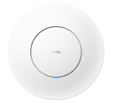 Точка доступа Wi-Fi CUDY BE3600 Wi-Fi 7 2 5G Access Point BE3600 Dual Band Ceiling Mount Wi-Fi 7 Access Point, Chipset Broadcom, 802.11be/ax/ac/a/b/g/n, 2880Mbps at 5GHz +688Mbps at 2.4GHz, 1 x 2.5G RJ45 Port, MU-MIMO, Support 12V DC or  802.3at PoE or Pa