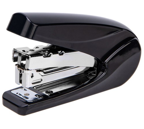 Степлер Deli 0421BLACK 24/6 26/6 (30листов) черный 50скоб коробка