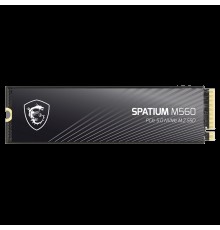 Твердотельный накопитель SSD MSI M.2 2280 1TB SPATIUM M560 Client SSD S78-440L0F0-P83, PCIe Gen5x4 with NVMe