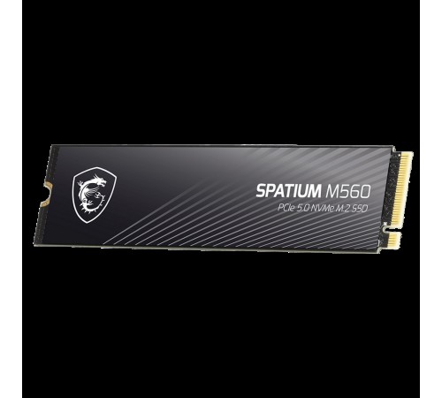 Твердотельный накопитель SSD MSI M.2 2280 2TB SPATIUM M560 Client SSD S78-440Q940-P83, PCIe Gen4x4 with NVMe, 3D TLC, R/ W 4900/ 4400 Твердотельный накопитель SSD MSI M.2 2280 2TB SPATIUM M560 Client SSD S78-440Q940-P83, PCIe Gen4x4 with NVMe, 3D TLC, R/ W 4900/ 4400