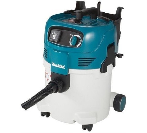 Строительный пылесос Makita VC3012L 1200Вт (уборка: сухая/влажная) синий