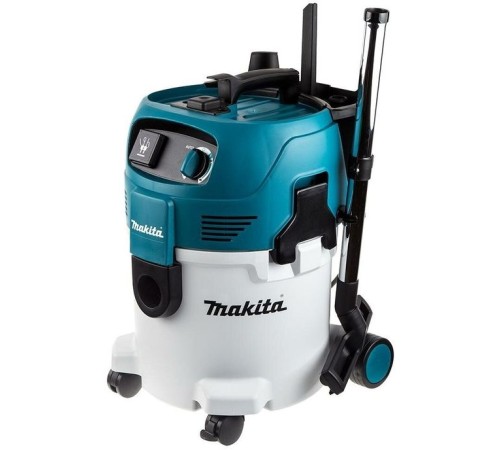Строительный пылесос Makita VC3012L 1200Вт (уборка: сухая/влажная) синий