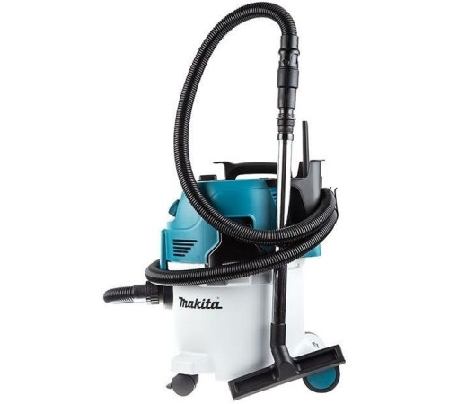 Строительный пылесос Makita VC3012L 1200Вт (уборка: сухая/влажная) синий
