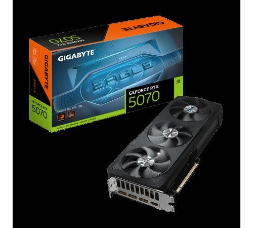 Видеокарта Gigabyte RTX5070 EAGLE OC SFF 12GB GDDR7 192bit 3xDP HDMI 3FAN RTL