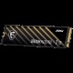 Твердотельный накопитель SSD MSI M.2 2280 1TB SPATIUM M470 PRO Client SSD S78-440L0J0-P83, PCIe Gen4x4 with NVMe
