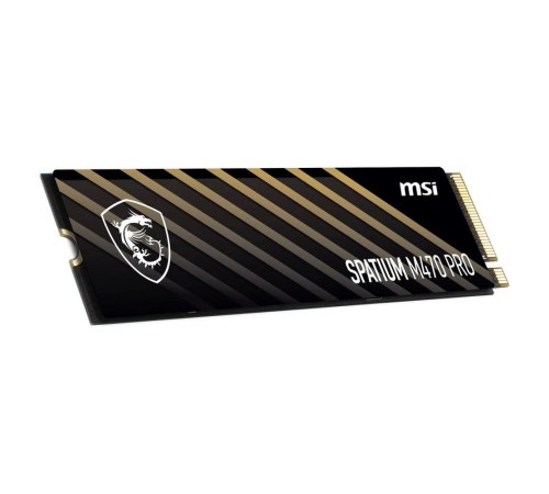 Твердотельный накопитель SSD MSI M.2 2280 2TB SPATIUM M470 PRO Client SSD S78-440Q990-P83, PCIe Gen4x4 with NVMe, 3D TLC, R/ W 5000/ 4400 Твердотельный накопитель SSD MSI M.2 2280 2TB SPATIUM M470 PRO Client SSD S78-440Q990-P83, PCIe Gen4x4 with NVMe, 3D TLC, R/ W 5000/ 4400