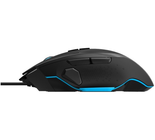 Мышь Acer OMW123 черный оптическая (6400dpi) USB (6but)