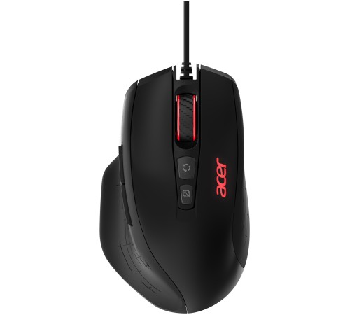 Мышь Acer OMW124 черный оптическая (6400dpi) USB (6but)