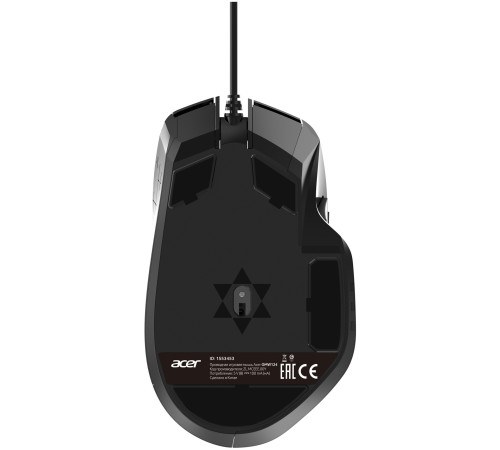 Мышь Acer OMW124 черный оптическая (6400dpi) USB (6but)