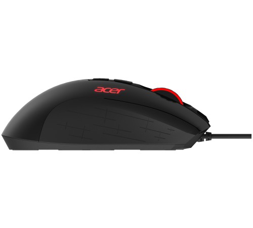 Мышь Acer OMW124 черный оптическая (6400dpi) USB (6but)