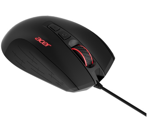 Мышь Acer OMW124 черный оптическая (6400dpi) USB (6but)