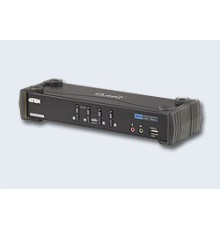 Переключатель электронный ATEN 4-Port USB DVI Dual Link/CH7.1 Audio KVMP™ Switch (CS1784A-AT-G)