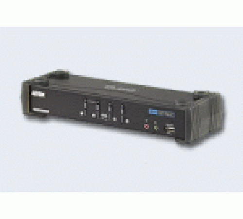 Переключатель электронный ATEN 4-Port USB DVI Dual Link/CH7.1 Audio KVMP™ Switch (CS1784A-AT-G) Переключатель электронный ATEN 4-Port USB DVI Dual Link/CH7.1 Audio KVMP™ Switch (CS1784A-AT-G)