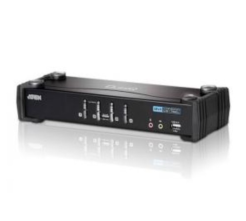 Переключатель электронный ATEN 4-Port USB DVI/Audio KVMP™ Switch (CS1764A-AT-G)