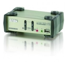 Переключатель электронный ATEN 2-Port PS/2-USB VGA/Audio KVMP™ Switch with OSD (CS1732B-A7-G)