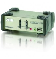 Переключатель электронный ATEN 2-Port PS/2-USB VGA/Audio KVMP™ Switch with OSD (CS1732B-A7-G)