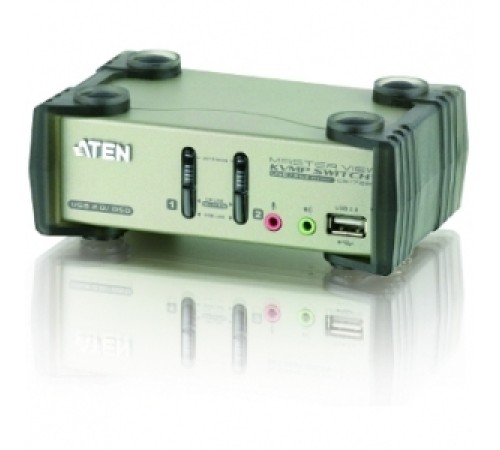 Переключатель электронный ATEN 2-Port PS/2-USB VGA/Audio KVMP™ Switch with OSD (CS1732B-A7-G)