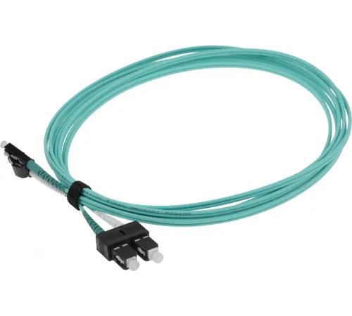 Патч-корд Corning F055702T5Z20003M 2x50/125 OM3 LC дуплекс-SC дуплекс 3м LSZH аквамарин Патч-корд Corning F055702T5Z20003M 2x50/125 OM3 LC дуплекс-SC дуплекс 3м LSZH аквамарин