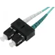 Патч-корд Corning F055702T5Z20003M 2x50/125 OM3 LC дуплекс-SC дуплекс 3м LSZH аквамарин