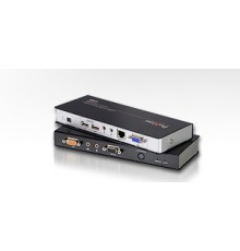 Удлинитель ATEN USB VGA/Audio Cat 5 KVM Extender with Deskew (1280 x 1024@300m) (CE770-AT-G)