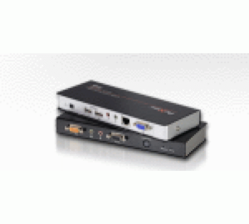 Удлинитель ATEN USB VGA/Audio Cat 5 KVM Extender with Deskew (1280 x 1024@300m) (CE770-AT-G)