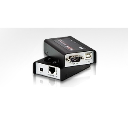 Удлинитель ATEN USB VGA Cat 5 Mini KVM Extender (1280 x 1024@100m) (CE100-A7-G)