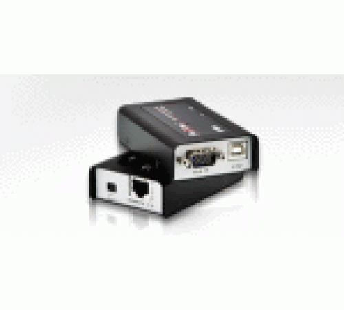 Удлинитель ATEN USB VGA Cat 5 Mini KVM Extender (1280 x 1024@100m) (CE100-A7-G)