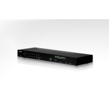 Переключатель электронный ATEN 1-Local/Remote Share Access 16-Port PS/2-USB VGA KVM over IP Switch (CS1716I-AT-G)