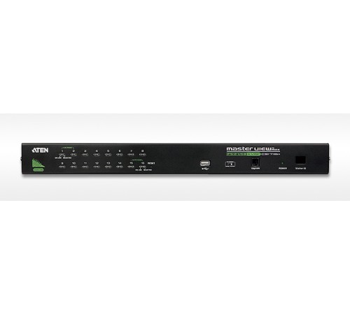 Переключатель электронный ATEN 16-Port PS/2-USB VGA KVM Switch with Daisy-Chain Port and USB Peripheral Support (CS1716A-AT-G)