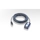 Кабель ATEN 5M USB 2.0 Extender (Daisy-chaining up to 25m) (UE250-AT)