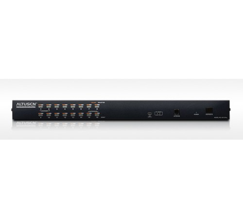 Переключатель электронный ATEN 1-Local/Remote Share Access 16-Port Multi-Interface Cat 5 KVM over IP Switch (KH1516AI-AX-G)
