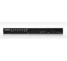 Переключатель электронный ATEN 1-Local/Remote Share Access 8-Port Multi-Interface Cat 5 KVM over IP Switch (KH1508AI-AX-G)