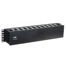 Кабельный органайзер ITK CO05-2PC 2U шир.:19" глуб.:89мм
